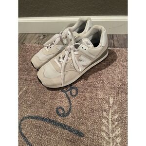 New Balance 574 Sneakers Nimbus Cloud/White Colorway  Size 10 Worn Once